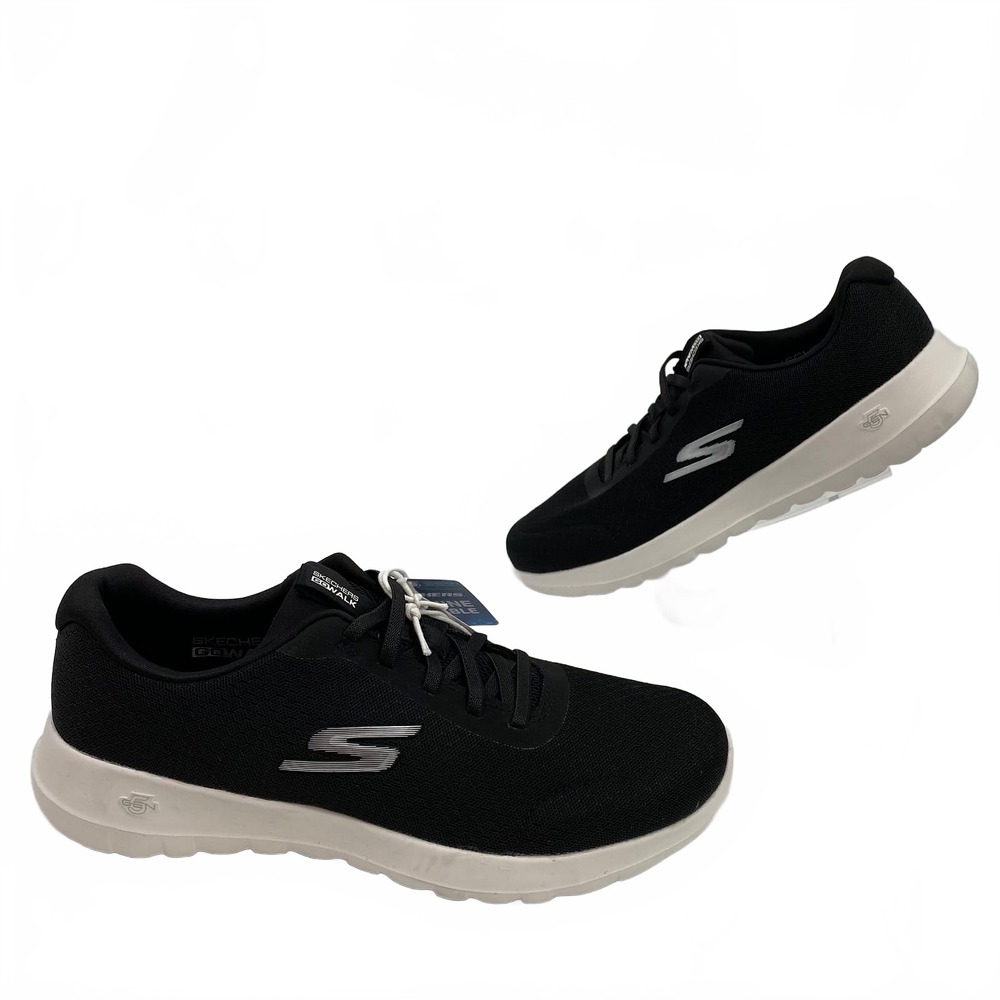 Skechers Black Sneakers Lace-Up Go Walk | Womens 10